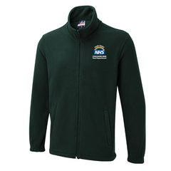 The UX Full Zip Fleece embroidery